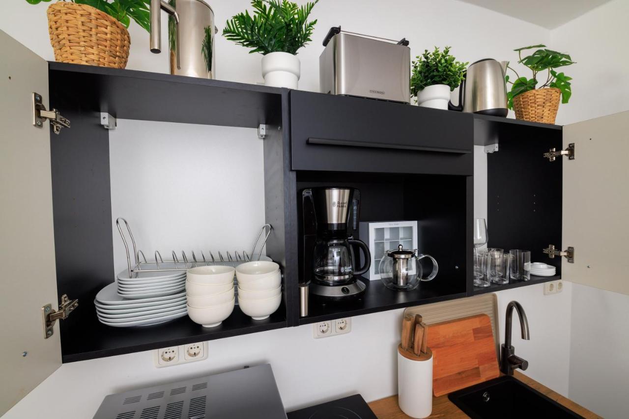 Global Living - Design Apartment I Rathausplatz I Kitchen I Augsburg Exterior photo